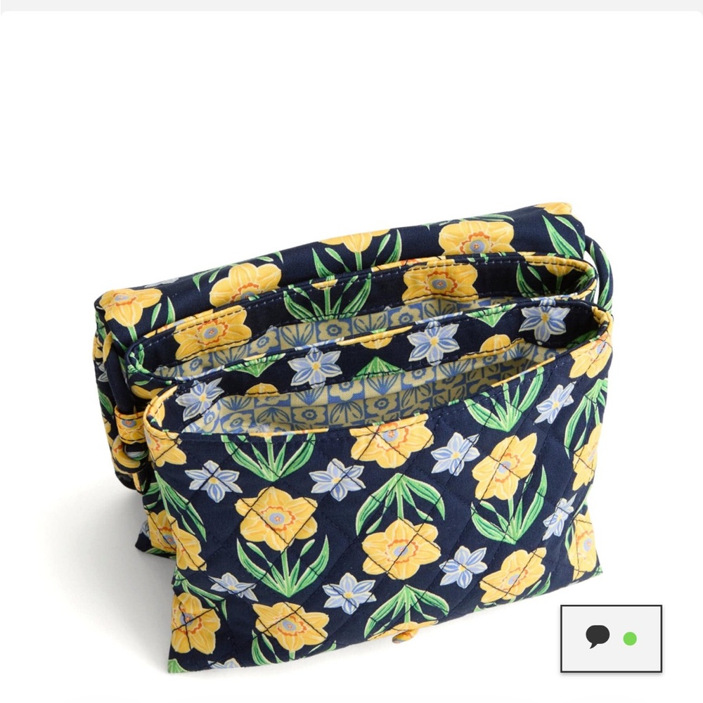 Vera Bradley Baird Hipster Crossbody  NWT Daffodils - Picture 2 of 6
